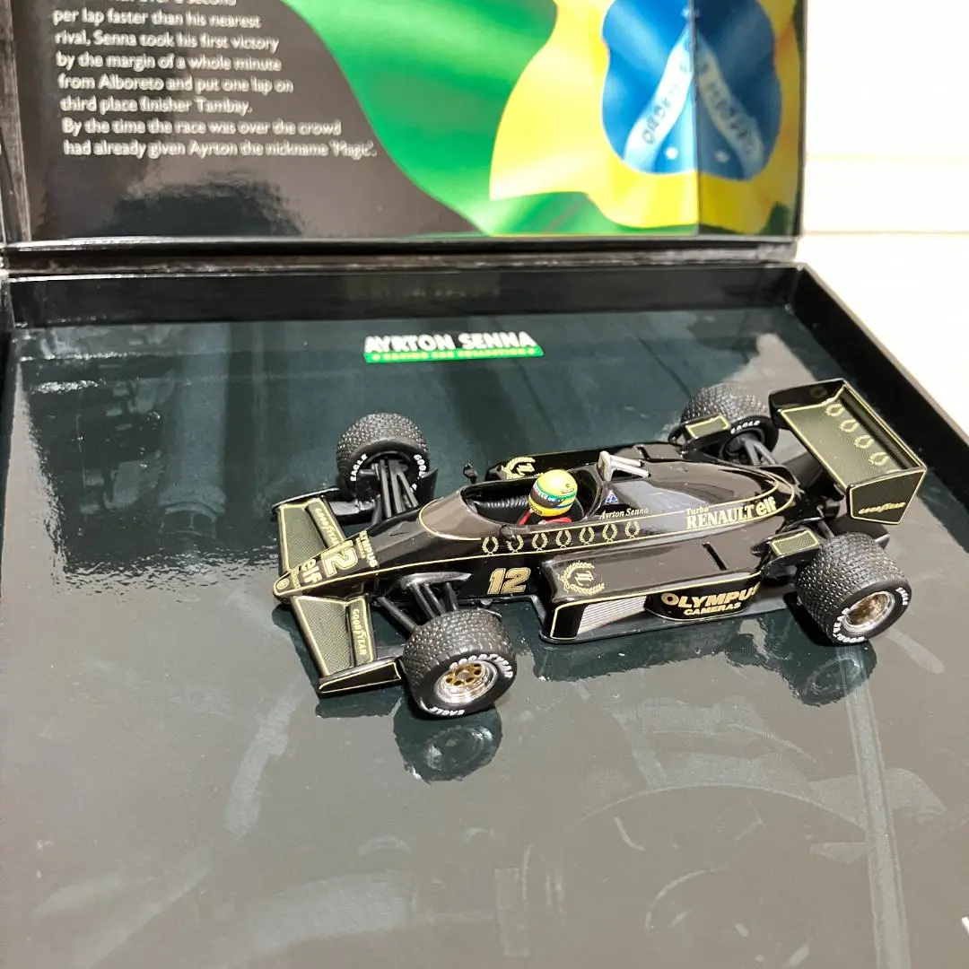 ミニチャンプス F1 1/87 アイルトンセナ 5台セット