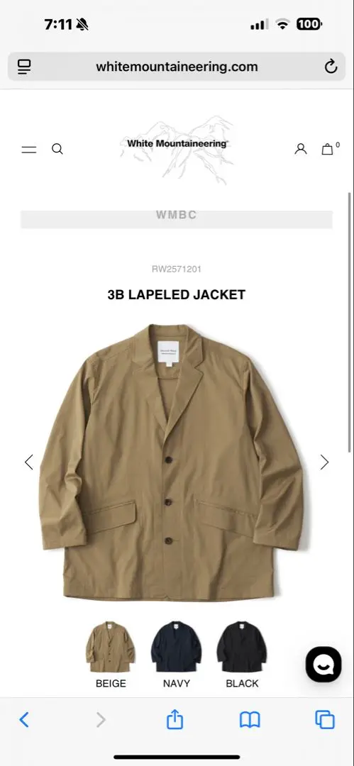 WHITE MOUNTAINEERING（ホワイトマウンテニアリング）の