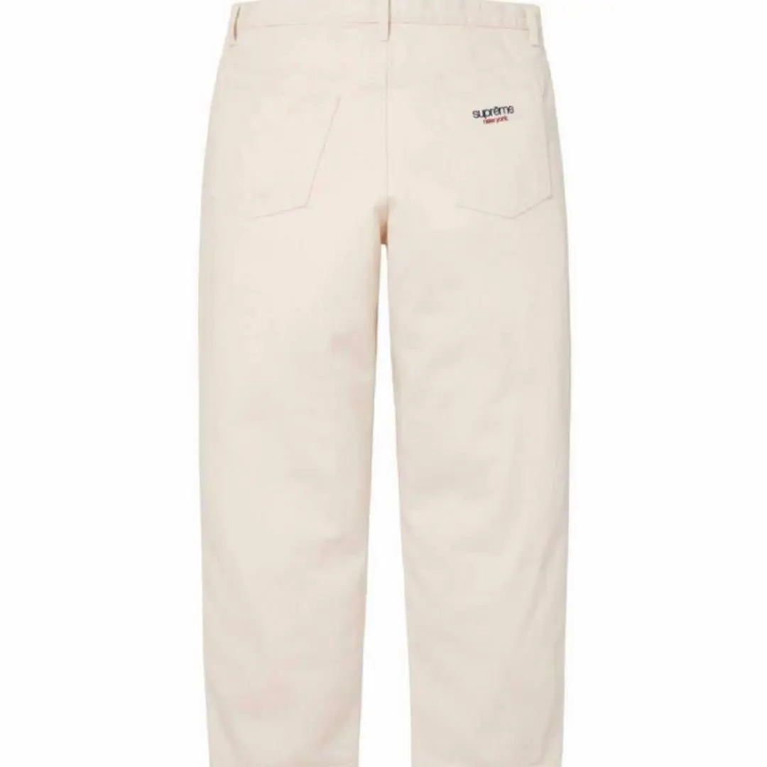 2025年最新】supreme baggy jean naturalの人気アイテム - メルカリ