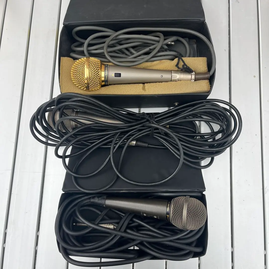 Technics RP-3800E Electret Condenser Microphone Manual