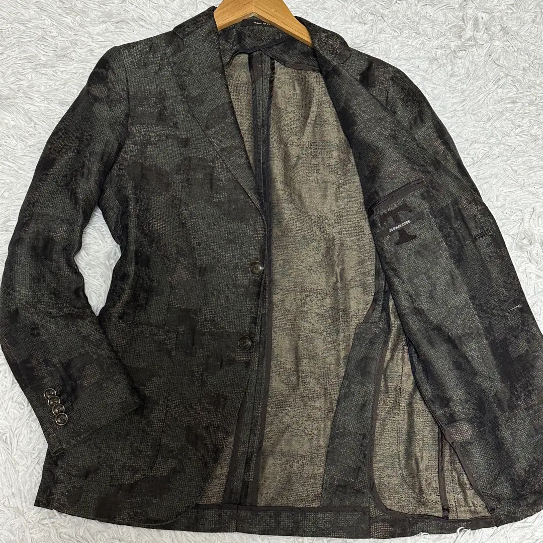 TAGLIATORE タリアトーレ ４８サイズ美品 迷彩 カモフラ ジャケット TAGLIATORE タリアトーレ 48サイズ美品 迷彩 カモフラ