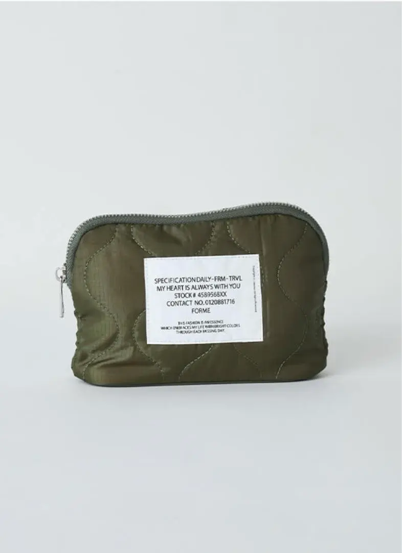 【新品未開封】forme東原亜希トラベルポーチ３点セット　ブラック 東原亜希 FORME 2023 フォルム QUILTING TRAVEL POUCH （Large