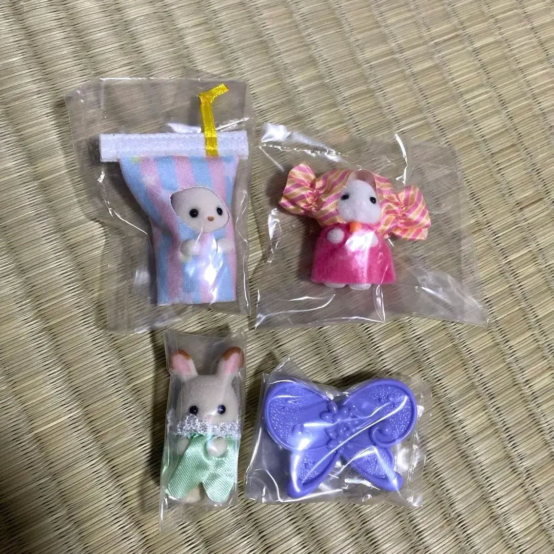 Thumbnail of [New, Unopened] Sylvanian Families Chocolate Rabbit Baby Fairytale Series