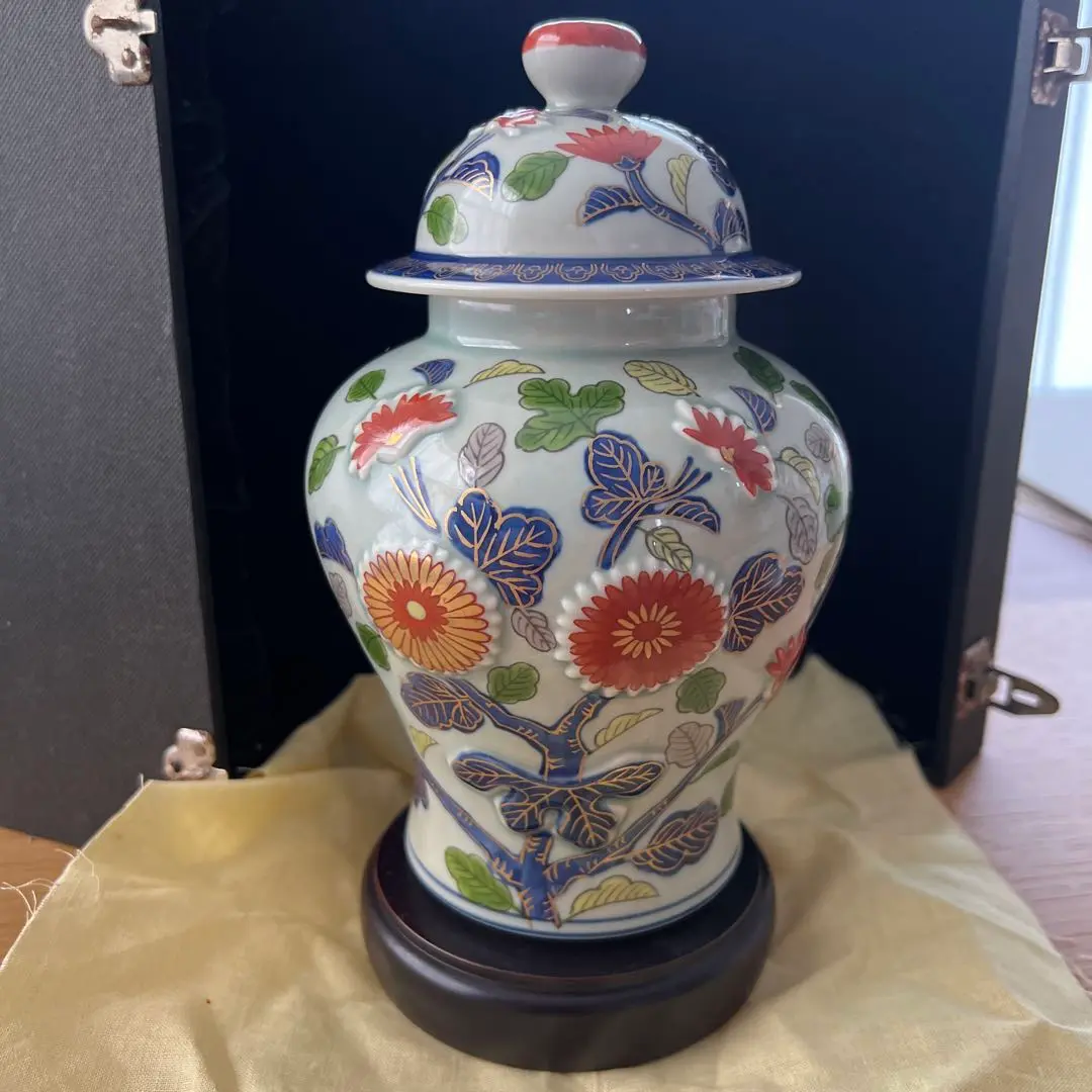 ⭕️人気！飾壺　染付　鶴　松青　花　沈香壼　花瓶　壺　大壺　古美術品　骨董品　青 2025年最新】Yahoo!オークション -沈香壷(陶芸)の中古品・新品