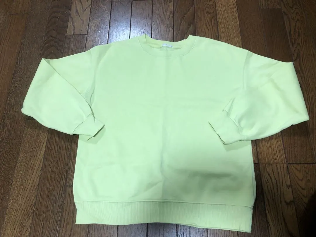 Thumbnail of GU Sweatshirt Yellow Women's L Size
