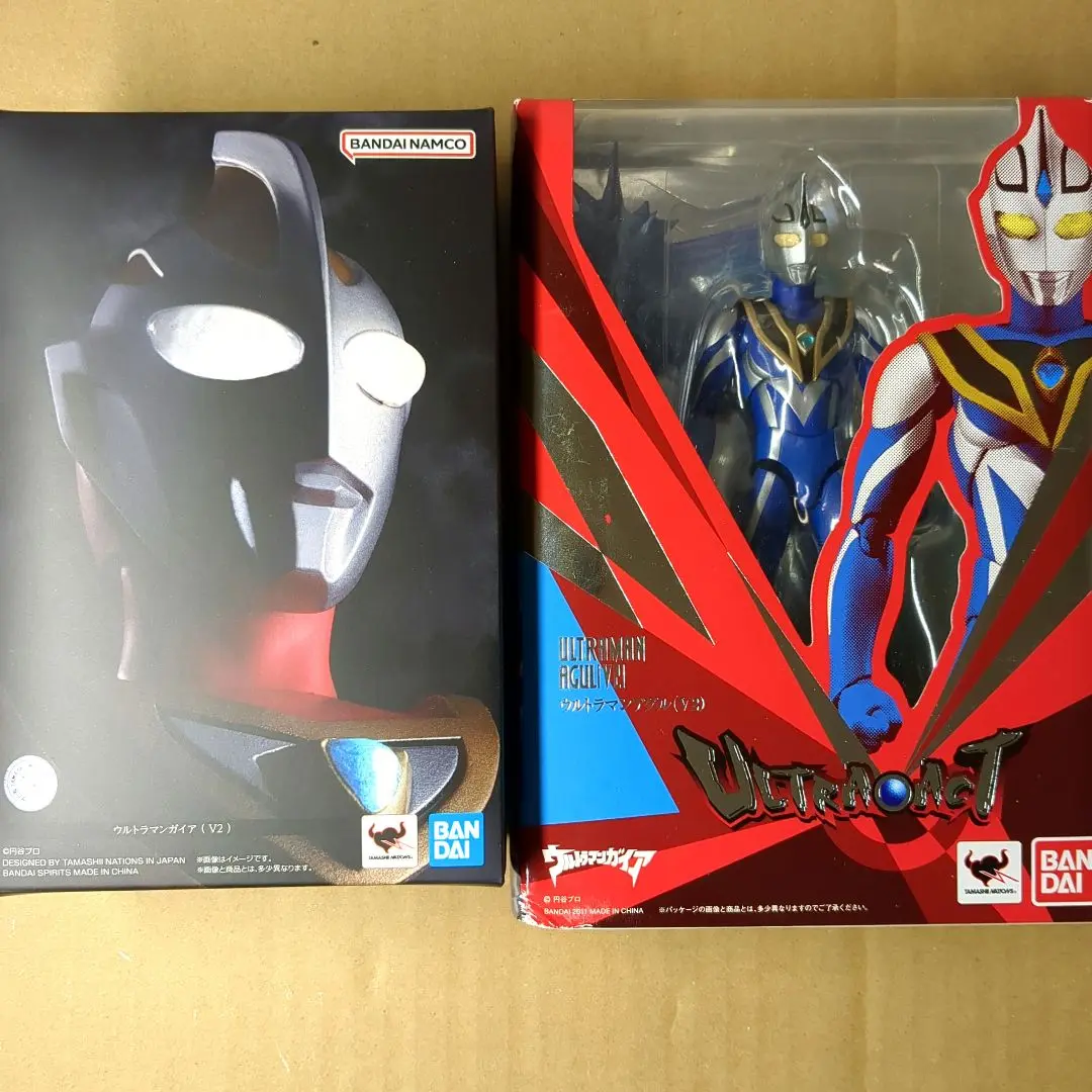 ウルトラアクト ウルトラマンアグル（V2）新品未開封 未開封 ULTRA-ACT ウルトラマンアグル (V2) 「ウルトラマンガイア」