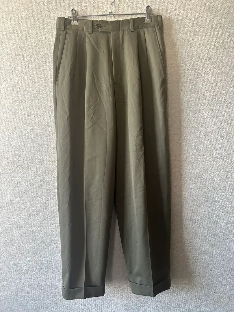 NORDSTROMスラックス usa製 ブラック 古着 80年代 ノードストローム nordstrom ウールパンツ