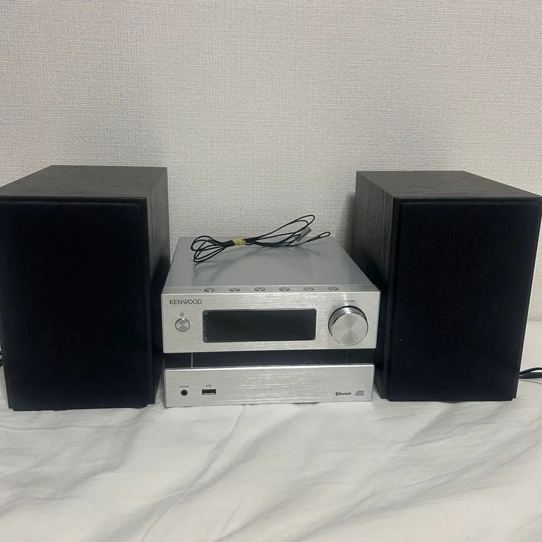 新品未使用未開封　KENWOOD M-EB50-S JVCケンウッド ケンウッド CDミニコンポ シルバー Bluetooth対応