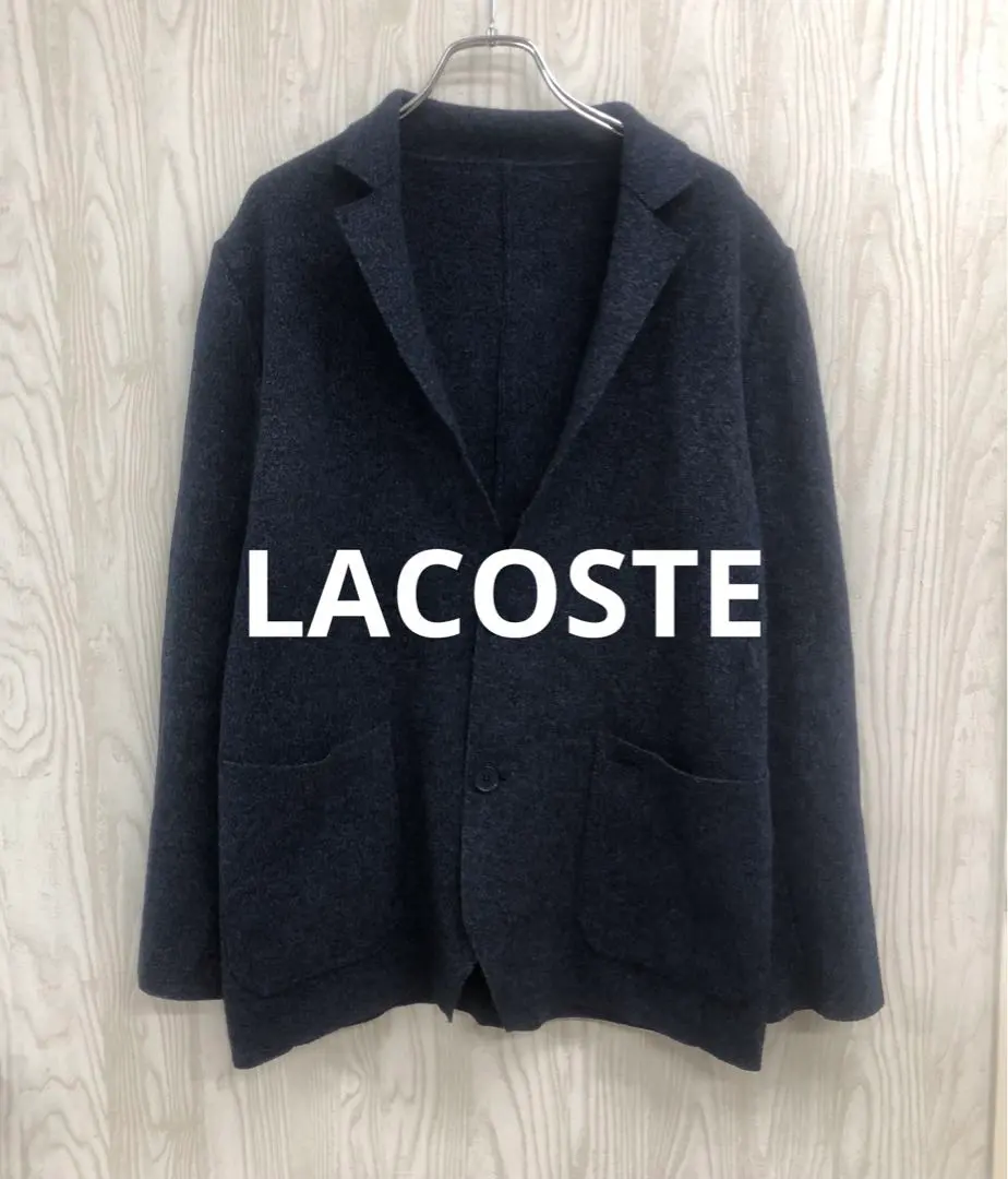 Thumbnail of z-635 LACOSTE Dark Blue Jacket FR 48 / US S