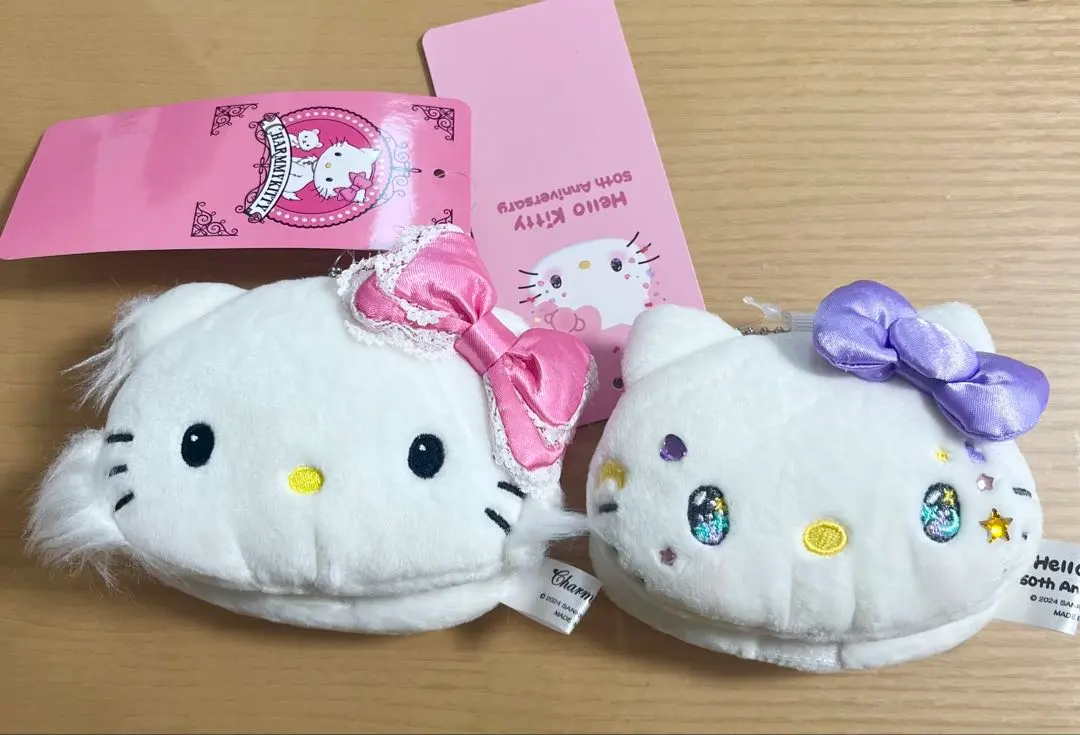 Thumbnail of Price reduced! Brand new ♡ Charmmy Kitty & 50th Anniversary Kitty mirror charm