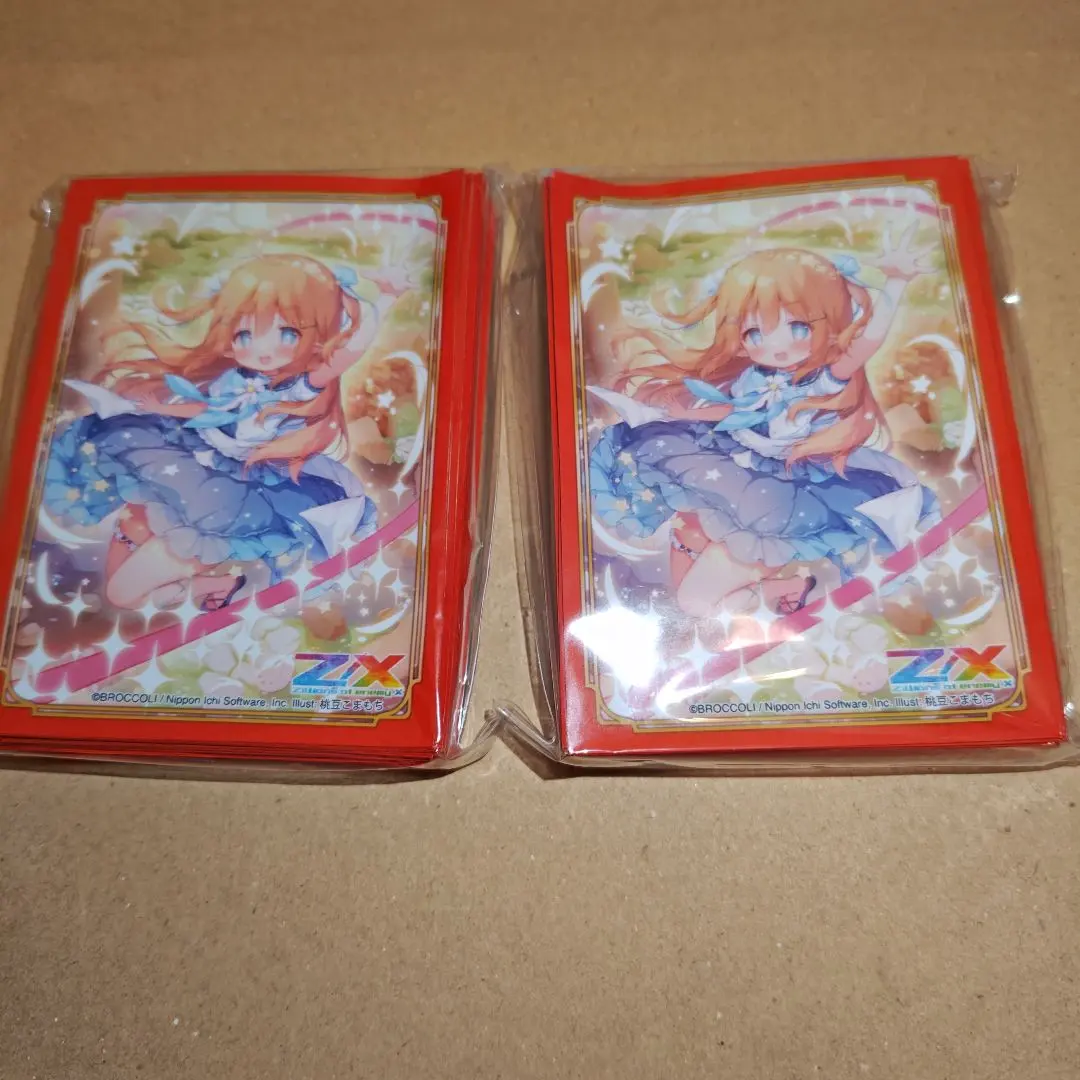 Thumbnail of Z/X Trading Card Game Item Lottery E Prize Sleeves: Mikami Kusumi