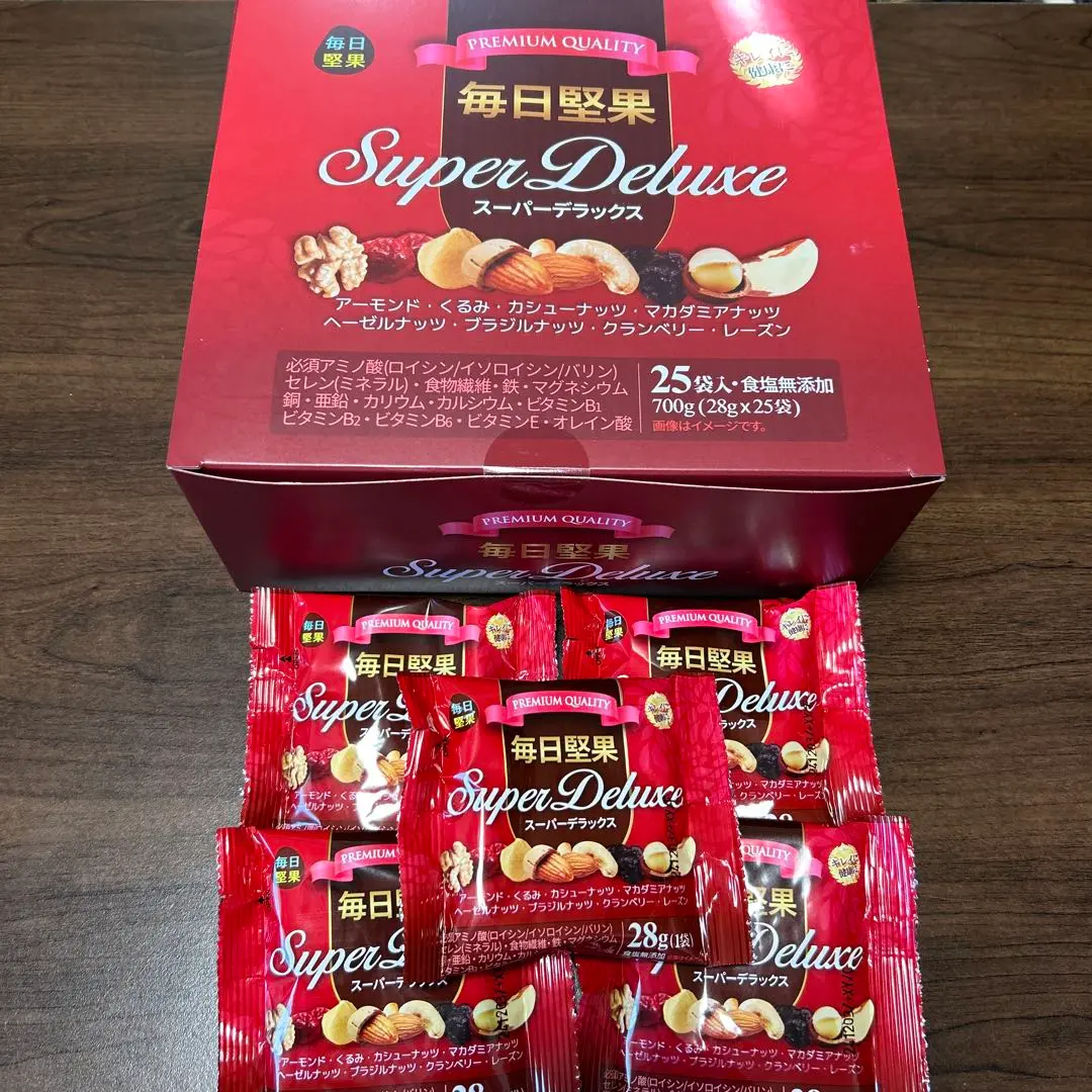 毎日堅果 スーパーデラックス 1箱25袋入✕2箱 毎日堅果 スーパーデラックス 25袋｜Yahoo!フリマ（旧PayPayフリマ）