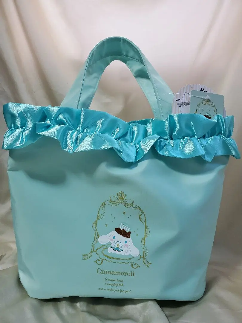 三麗鷗 喜拿狗 荷葉邊手提包 的縮圖