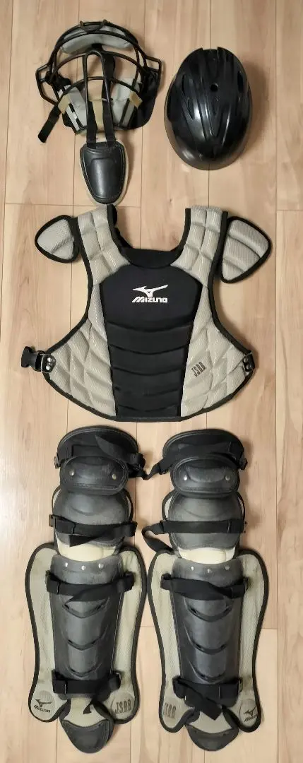 ローリングス キャッチャー防具セット 黒 ローリングス キャッチャー防具セット 黒