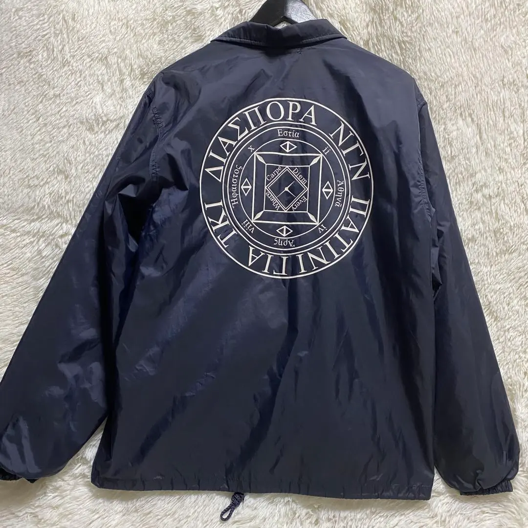 ディアスポラ Diasporaブラック ナイロンジャケット スケート ディアスポラ Diasporaブラック ナイロンジャケット スケート