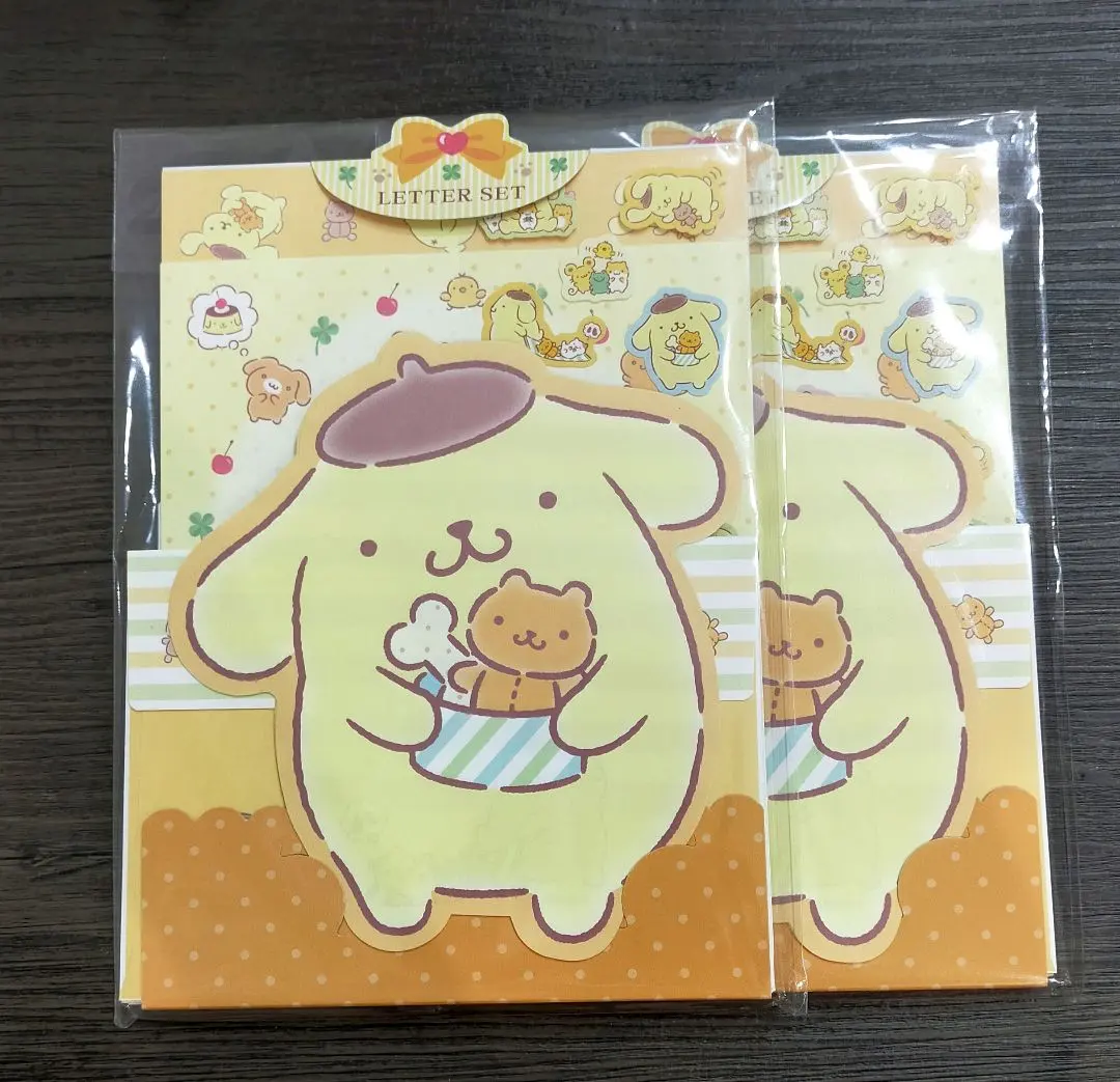 布丁狗 信紙套組 卡通造型 附貼紙 2件 全新 的縮圖