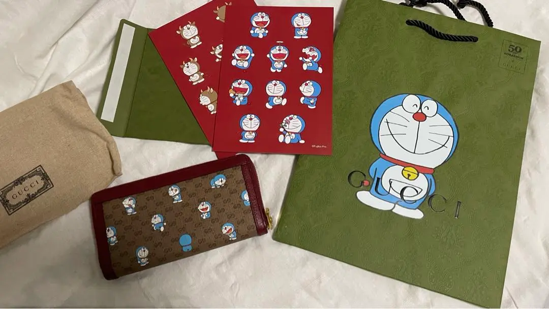 GUCCI - GUCCI ドラえもん　ショッパー　シール　リボン 2025年最新】gucciドラえもん紙袋の人気アイテム - メルカリ