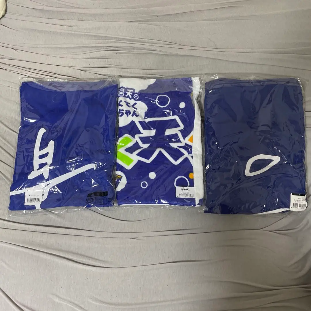 雨宮天　ゆく天くる天　青い人Tシャツ・青い人長ズボン2022 フェイスタオル 青い人Tシャツ 2022（M） / ゆく天、くる天 : 雨宮天