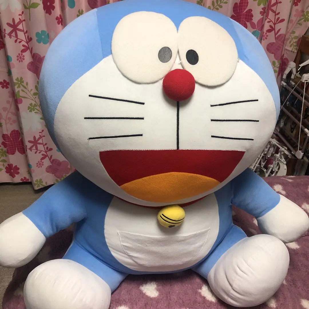 ドラエモン　等身大　ぬいぐるみ　でかい　レア　レア 受注受付は9/30まで】約103cmの特大ドラえもんぬいぐるみ