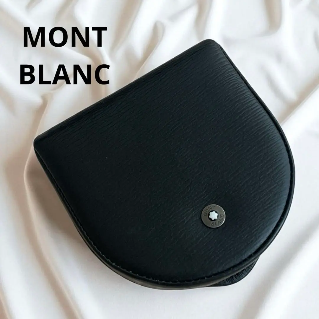良品　モンブラン　MONTBLANC　ブラック　黒　小銭入れ　コインケース 良品 モンブラン MONTBLANC ブラック 黒 小銭入れ コインケース