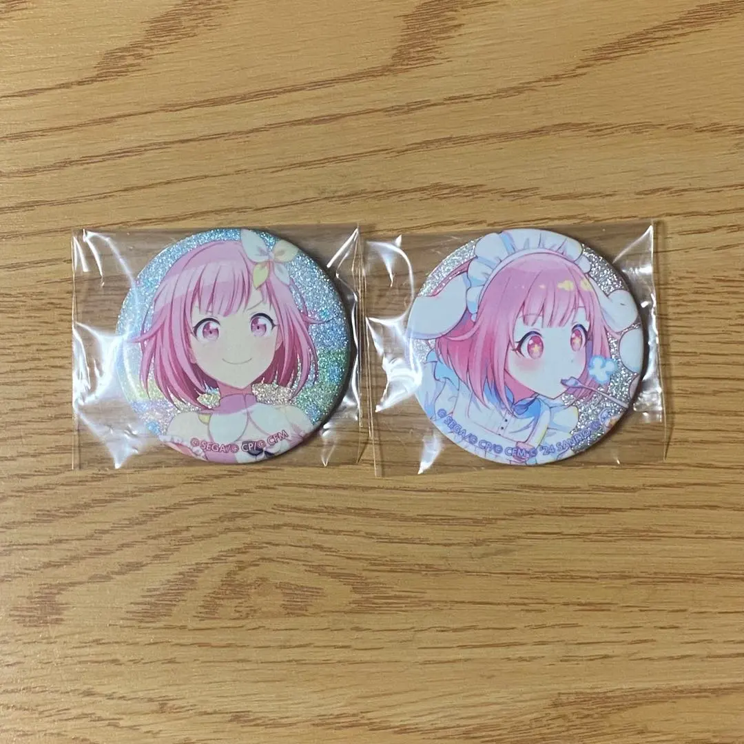 Thumbnail of Emu Otori Project Sekai Glitter Can Badge Sanrio 7A