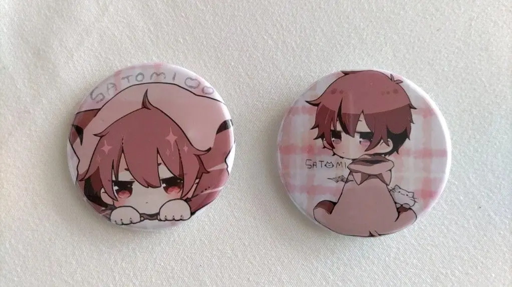【レア・未開封】すとぷり　さとみくん　ブロブラ　缶バッジ　2点 安く 買うゲーム・おもちゃ・グッズ - 【レア・未開封】すとぷり