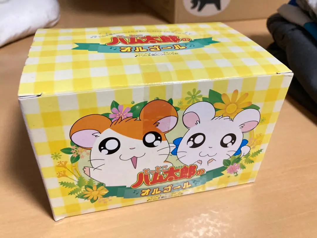 日本限定 ミスド ミスタードーナツ コラボ グッズ とっとこハム太郎 オルゴール 日本限定 ミスド ミスタードーナツ コラボ グッズ とっとこハム