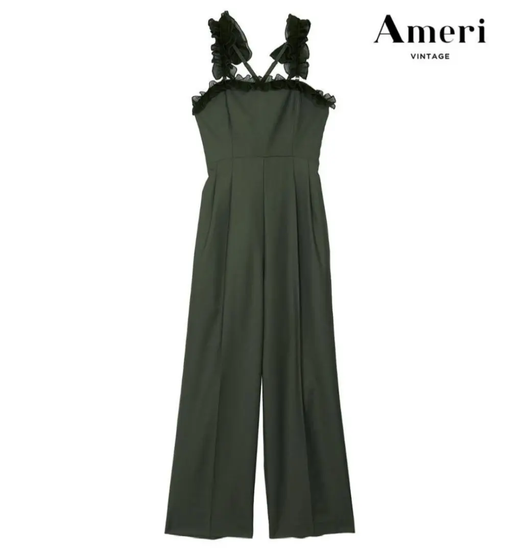 AMERI MEDI 2WAY フリル ロンパース size S オールインワン AMERI MEDI 2WAY フリル ロンパース size S オールインワン