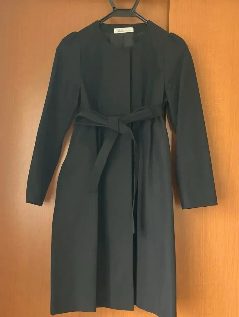 美品】ビリティスディセッタンノーカラーコート ワンピース