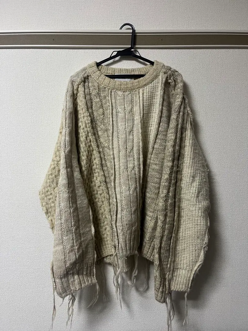 シュガーヒル SUGARHILL 薄手 ウール ニット セーター 3 長袖 シュガーヒル SUGARHILL 薄手 ウール ニット セーター 3 長袖