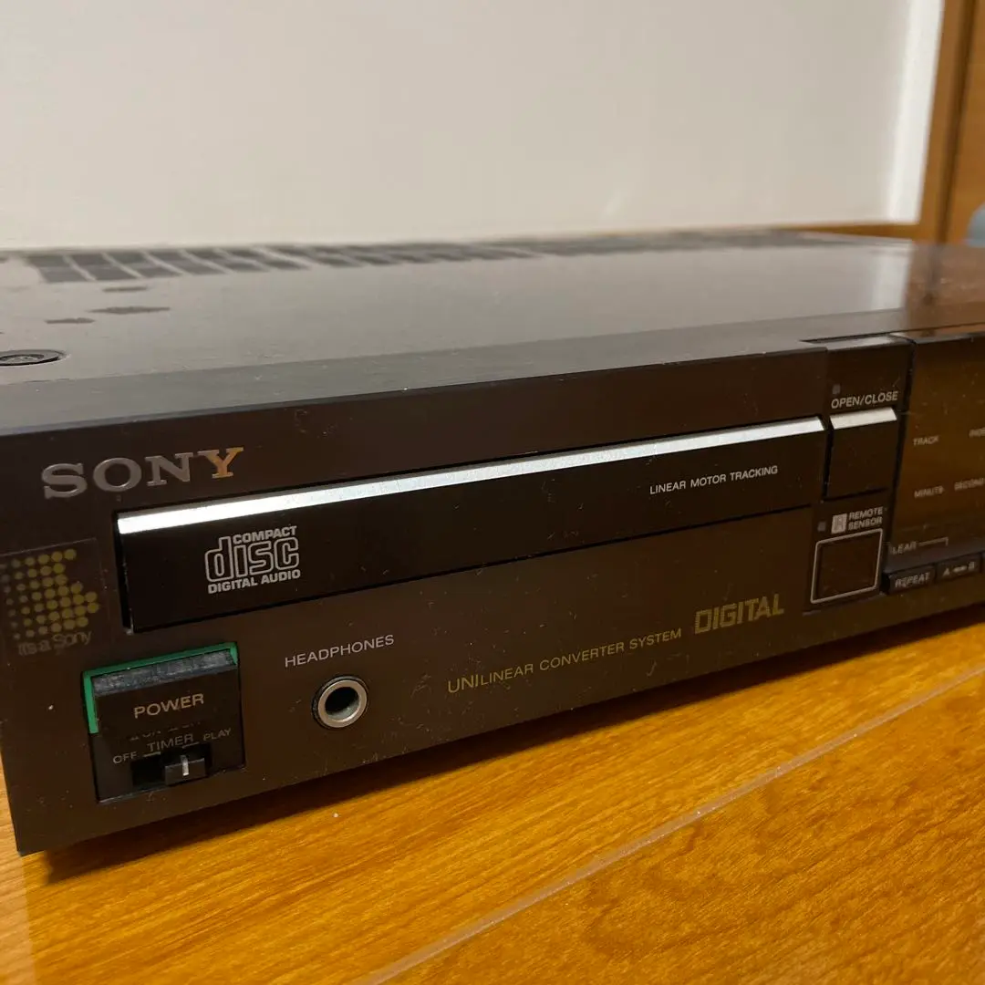 【希少】SONY CDデッキ CDP-502ES トレー難あり 動作確認済み ソニー CDプレーヤー CDP－502ES型（その2）