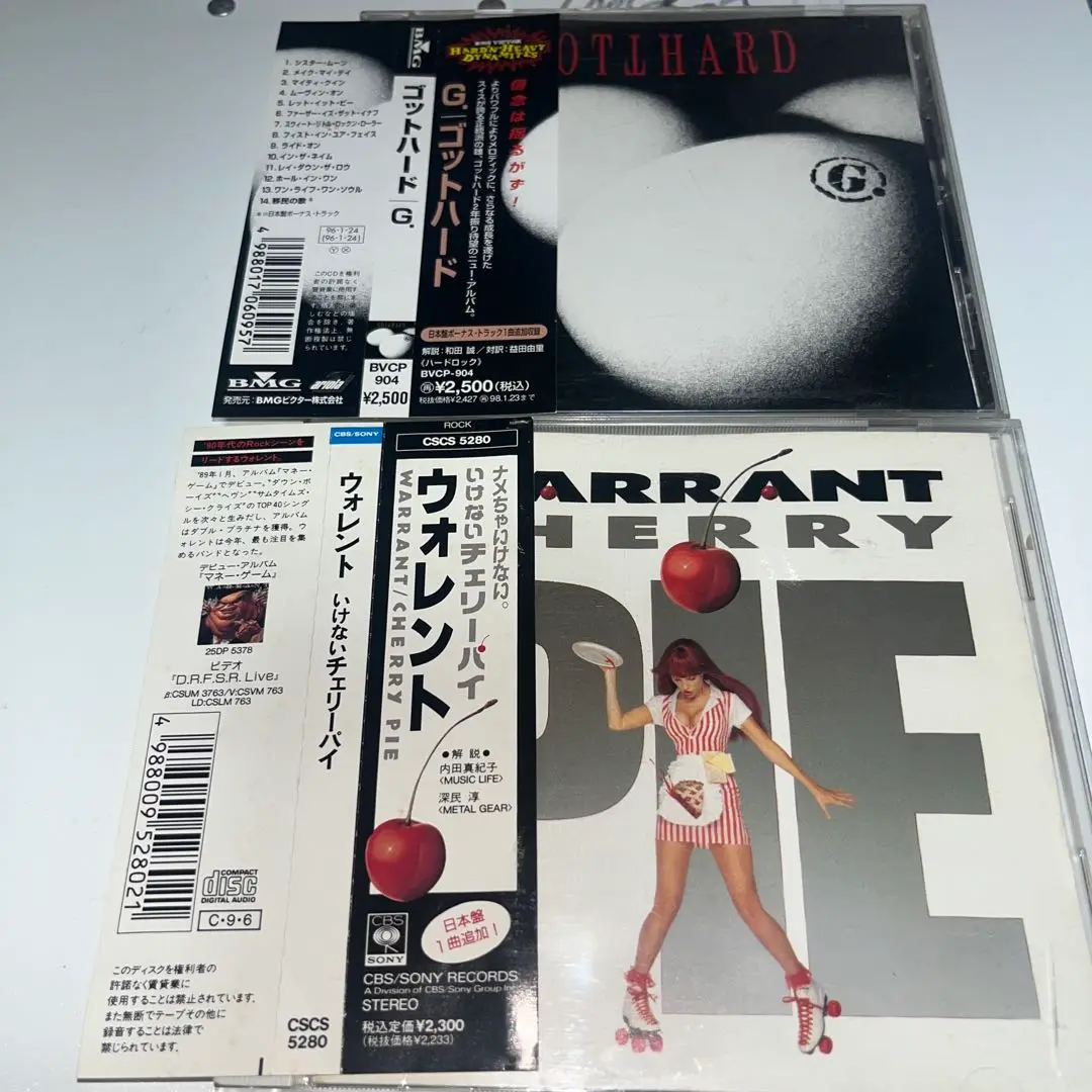 WARRANT / Cherry Pie バンドスコア　ウォレント WARRANT Cherry Pie ウォレント チェリー・パイ バンドスコア