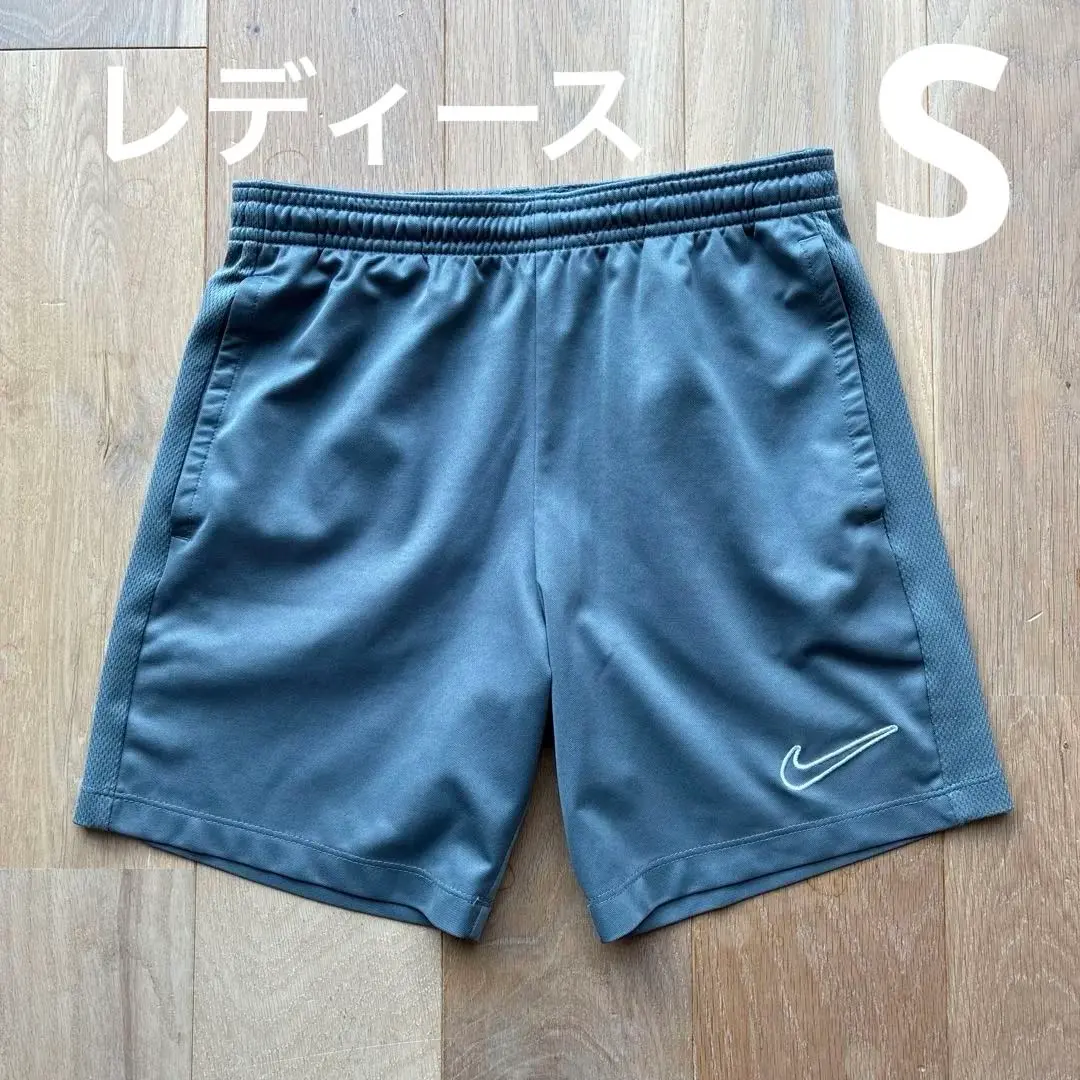 Thumbnail of Nike DRI-FIT Gray Half Pants S Women's Running Yoga