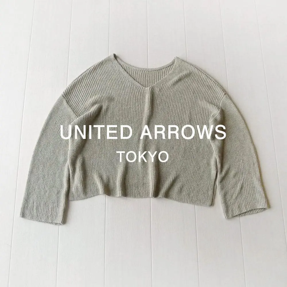 Thumbnail of Excellent condition United Arrows TOKYO 21,000 yen Azé Knit Sweater 127