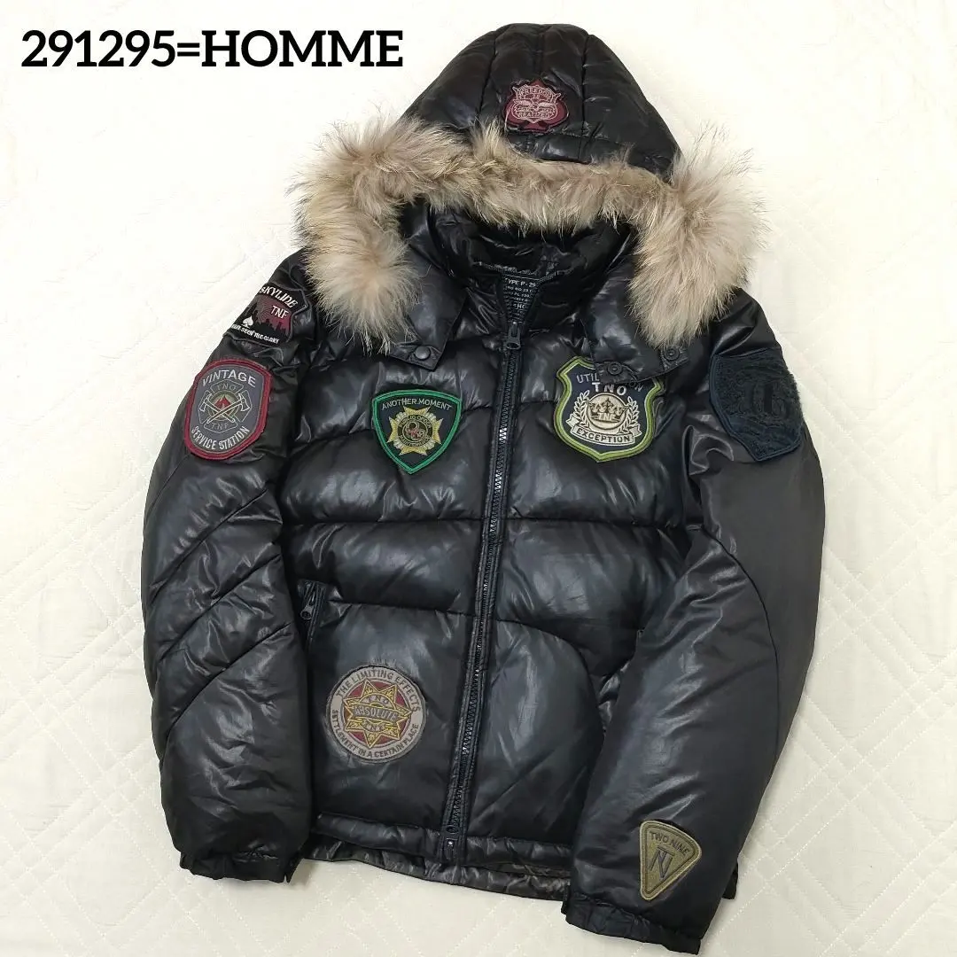 のん 2025年最新】291295=HOMME メンズ ダウンジャケットの人気