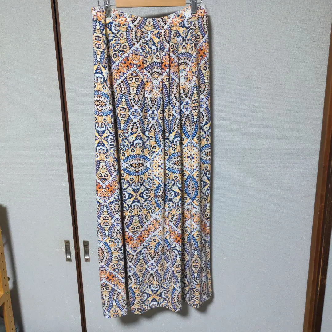 Thumbnail of Cynthia Rowley Geometric Pattern Long Skirt