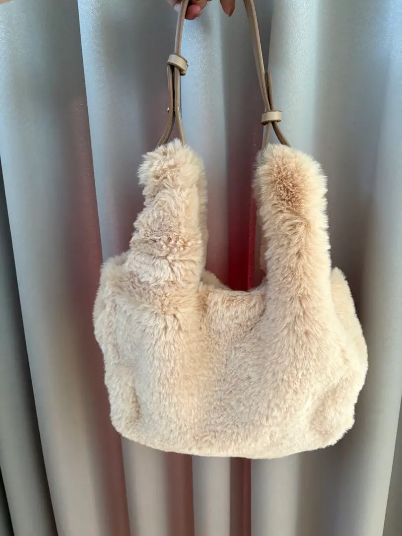Thumbnail of Kakatoo Beige Fur Handbag