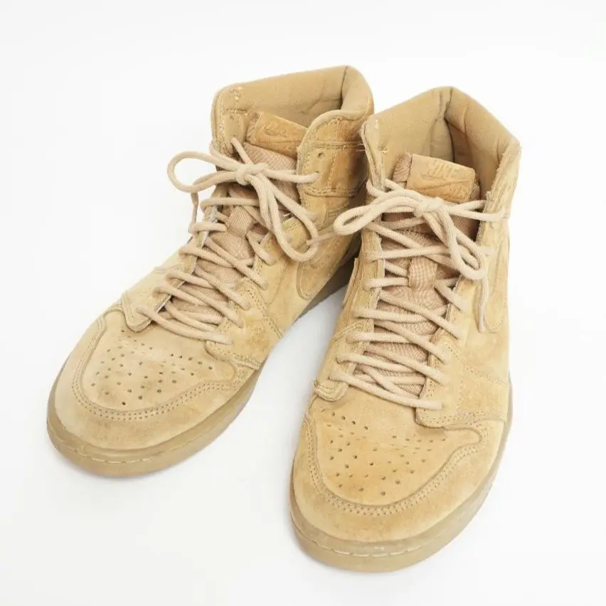 【希少】NIKE AIR JORDAN1 HIGH ウィート スエード 26.0 Size 10 - Air Jordan 1 Retro OG High Wheat for sale online