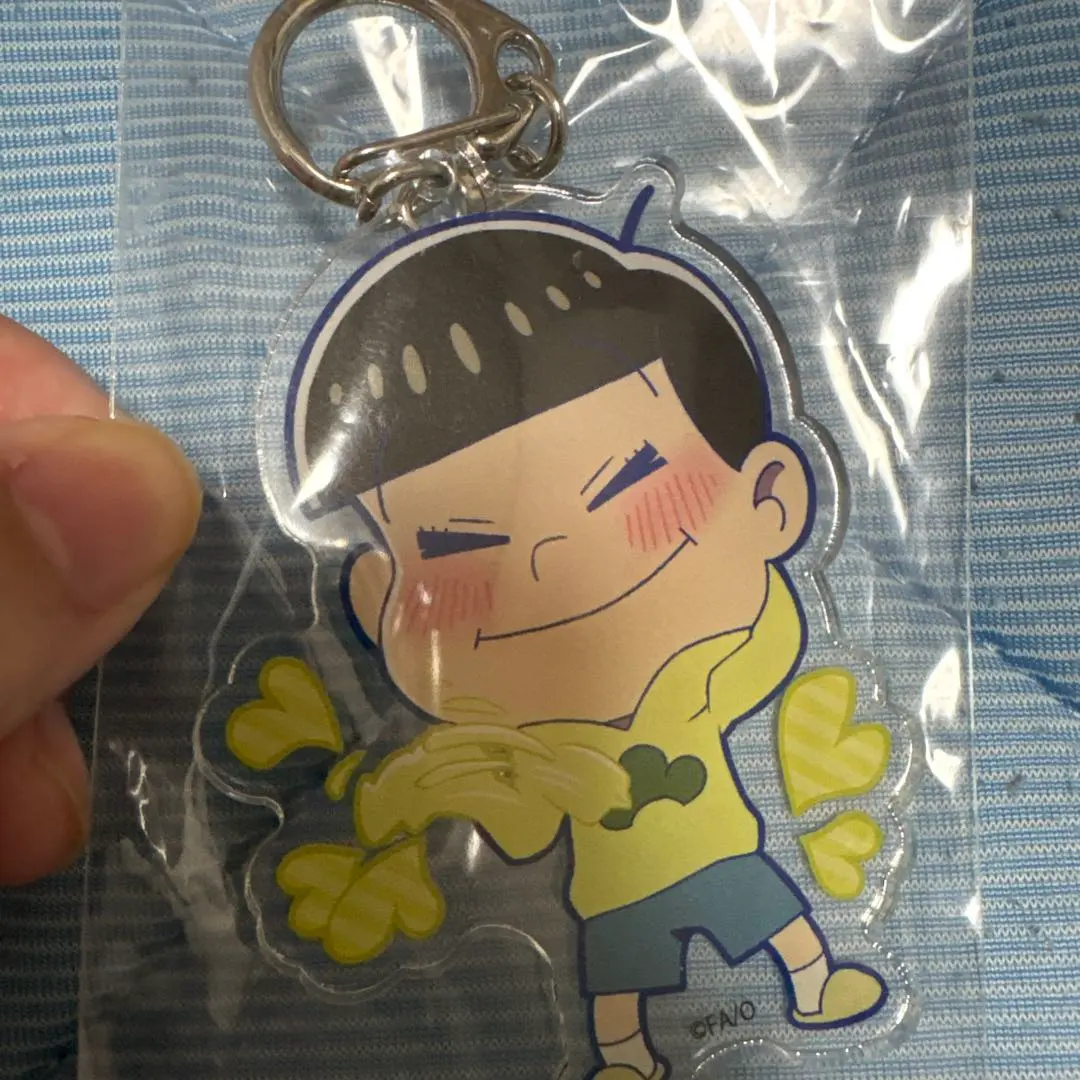 Thumbnail of Osomatsu-san Jyushimatsu Acrylic Keyholder Animate Limited Tele-matsu