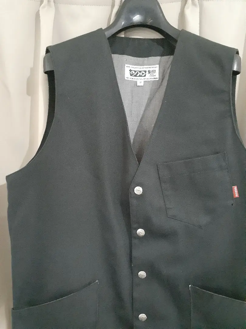 限定アイテム　ブルコ　BLUCO レザーベスト　グレー　新品　タグ付き 楽天市場】【BLUCO/ブルコ】2024SS「Leather Utility Vest