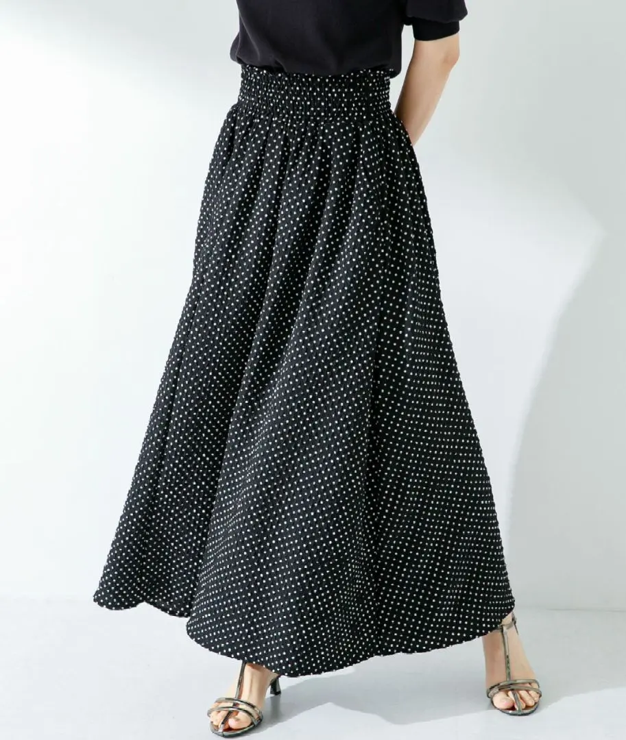 Thumbnail of Sonny Label Shirring Puff Dot Skirt