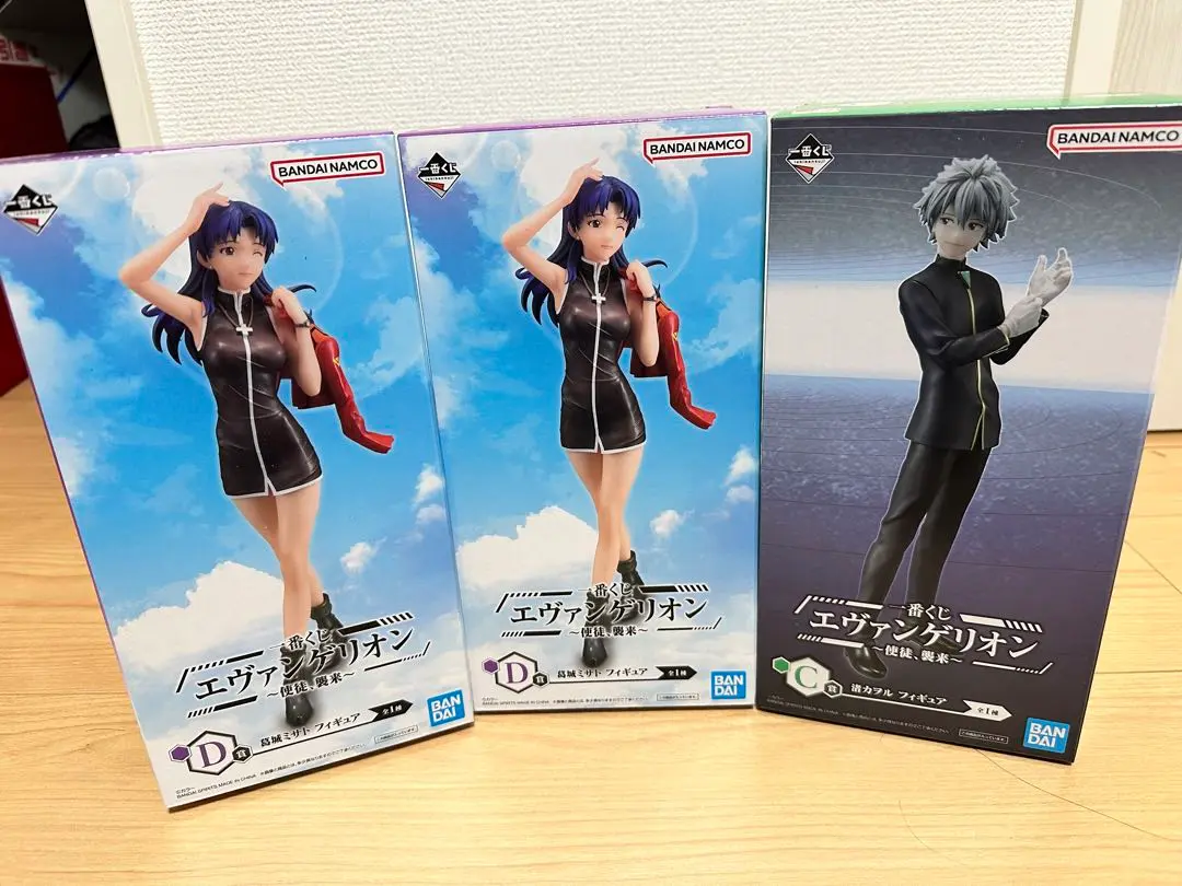 エヴァンゲリオン B2 ポスター 全員集合綾波レイ 葛木ミサト3点