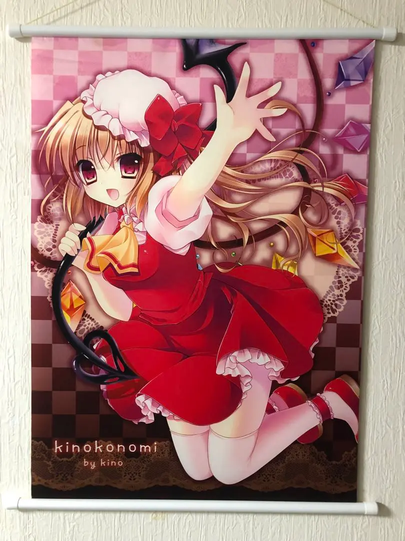 きのこのみ　B0タペストリー　東方project　フランドール　未使用品 東方project フランドール B2タペストリー 2点セット きのこのみ