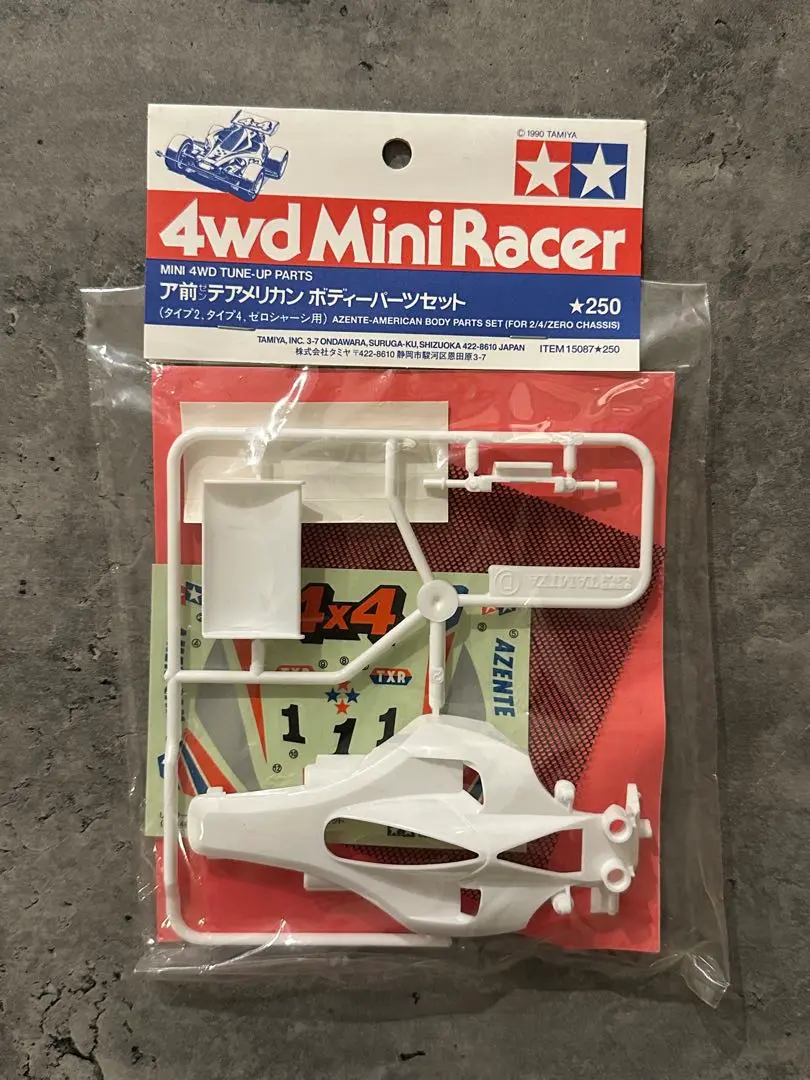 Tamiya ア前テアメリカン　ボディーパーツセット TAMIYA ミニ四駆 ア前テアメリカン ボディーパーツセット - メルカリ