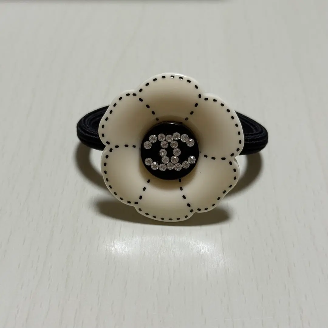 激安 通販 超レア 2015CHANEL シャネル ヘアゴム 髪飾り 2色可選