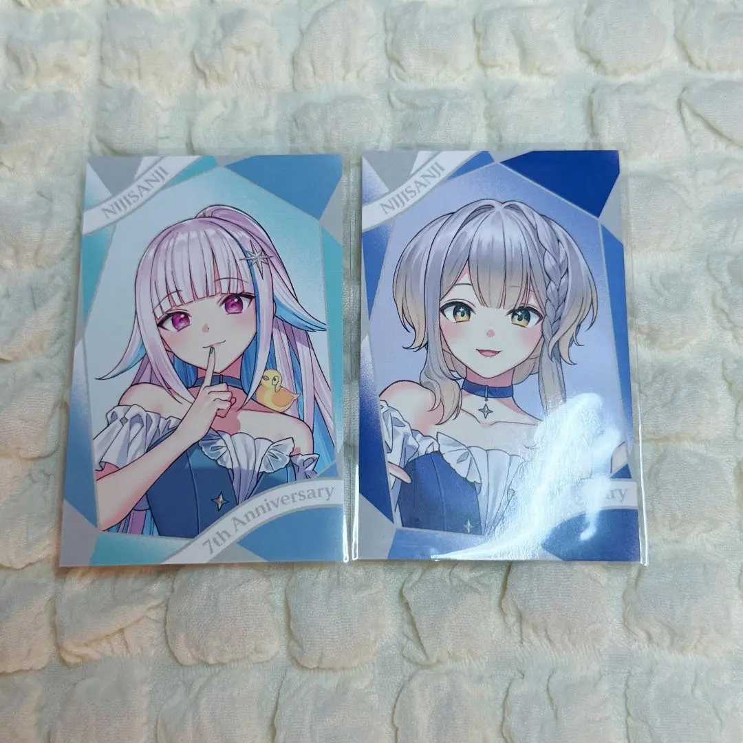 Thumbnail of Nijisanji 7th Anniversary Random Cheki-style Card: Lize Helesta, Ruri Kanno