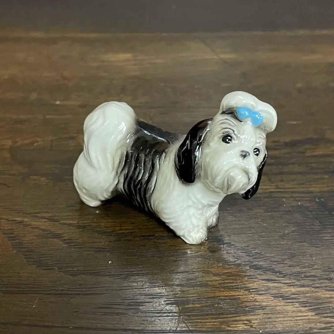 ヘイゲンリネカー ミニチュア 仔猫 ペア 2セット 台紙付き ビンテージ ヘイゲンリネカー白黒親子ちゃん ミニチュア猫フィギュリン