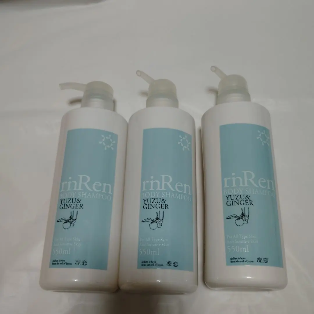 凛恋ボディーソープ4個セット 試してみた】凛恋 ボディーソープ 薔薇と椿 rinRen（凛恋）の