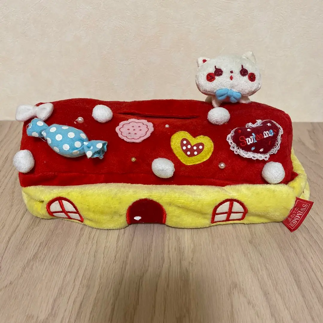 SWIMMER ボックスティッシュカバー Henteko Cute マリル ポケモン - SWIMMER ボックスティッシュカバー Henteko Cute