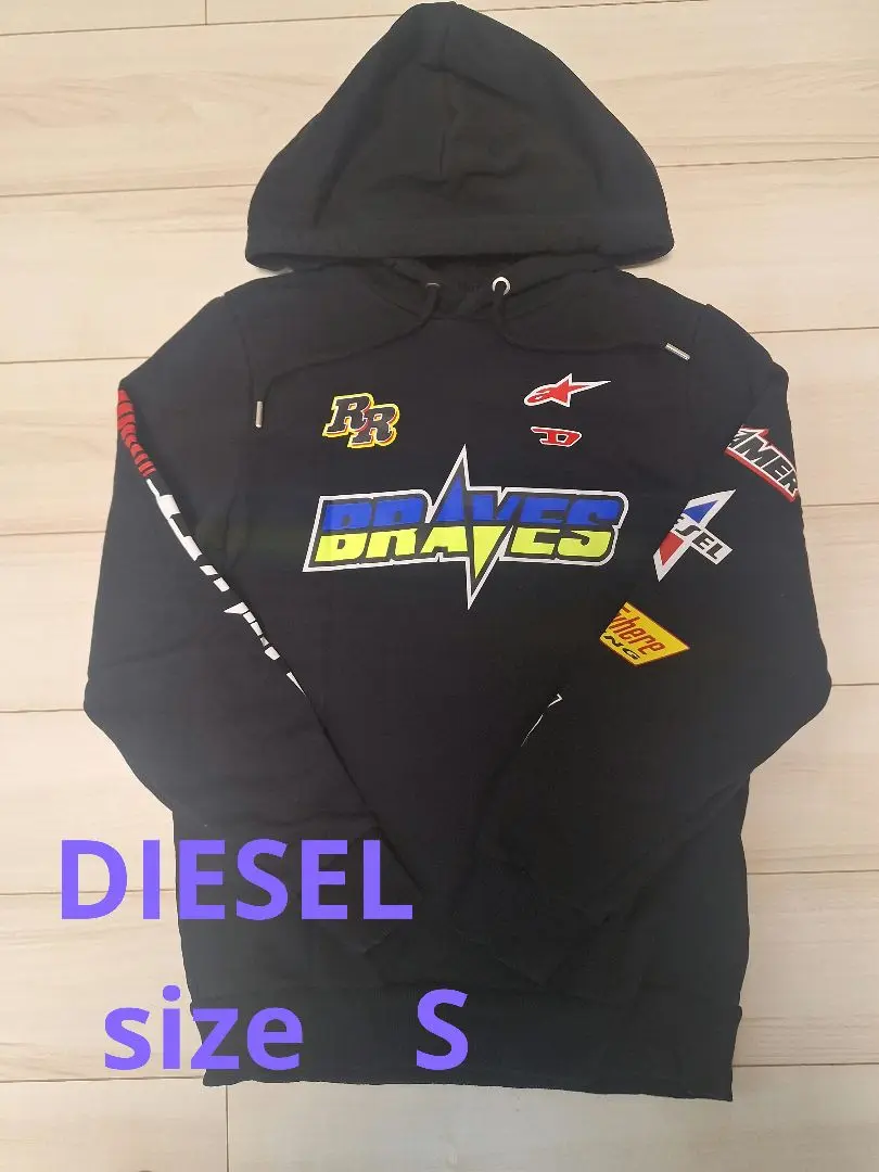 【送料込】 DIESEL alpinestars パーカー XXS レディース 送料込】 DIESEL alpinestars パーカー XXS レディース トップス